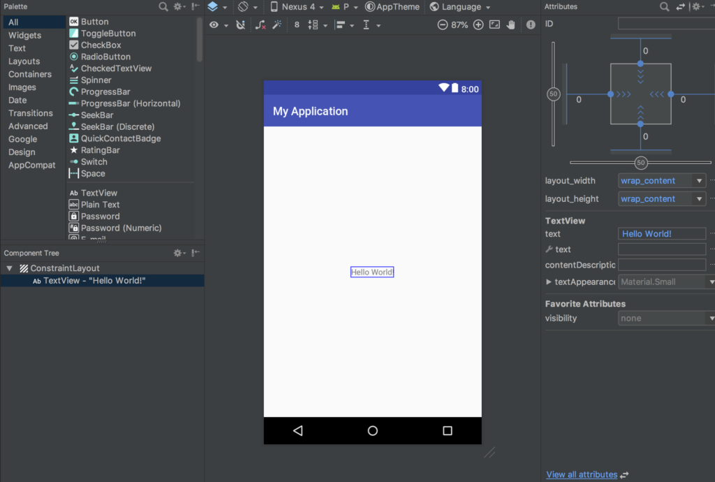 Organization unit android studio что это