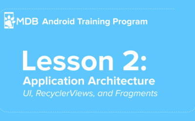 Android Lesson 2